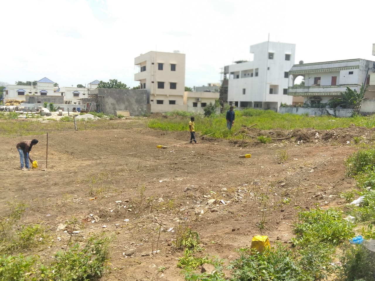 Open Plot for sale in Kon